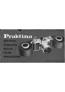 Praktica (VEB) Winder Motor manual. Camera Instructions.